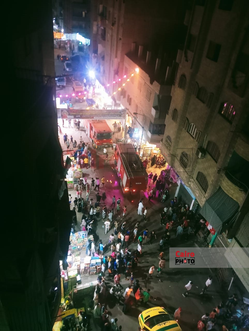 حريق الطوابق فيصل