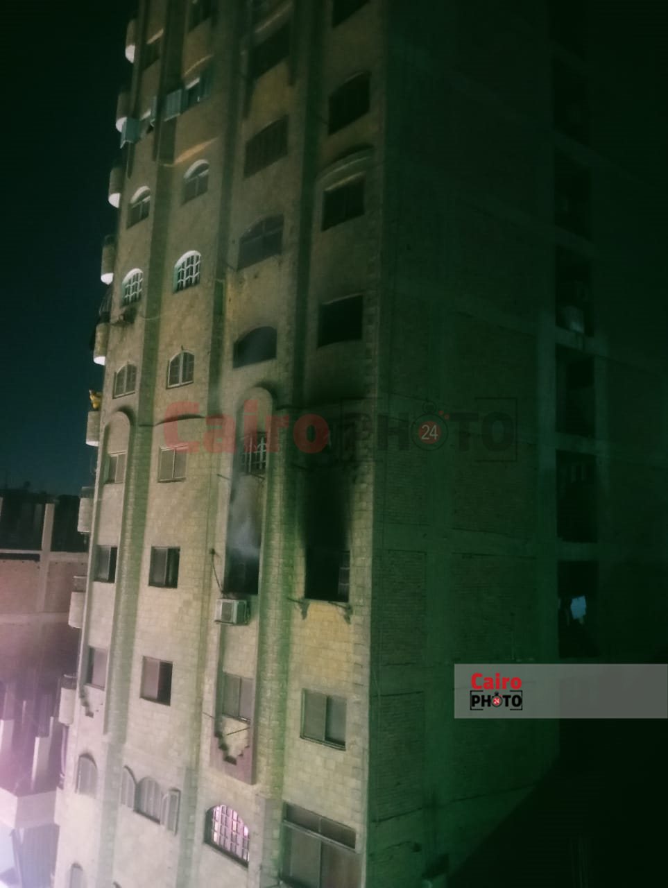 حريق الطوابق فيصل