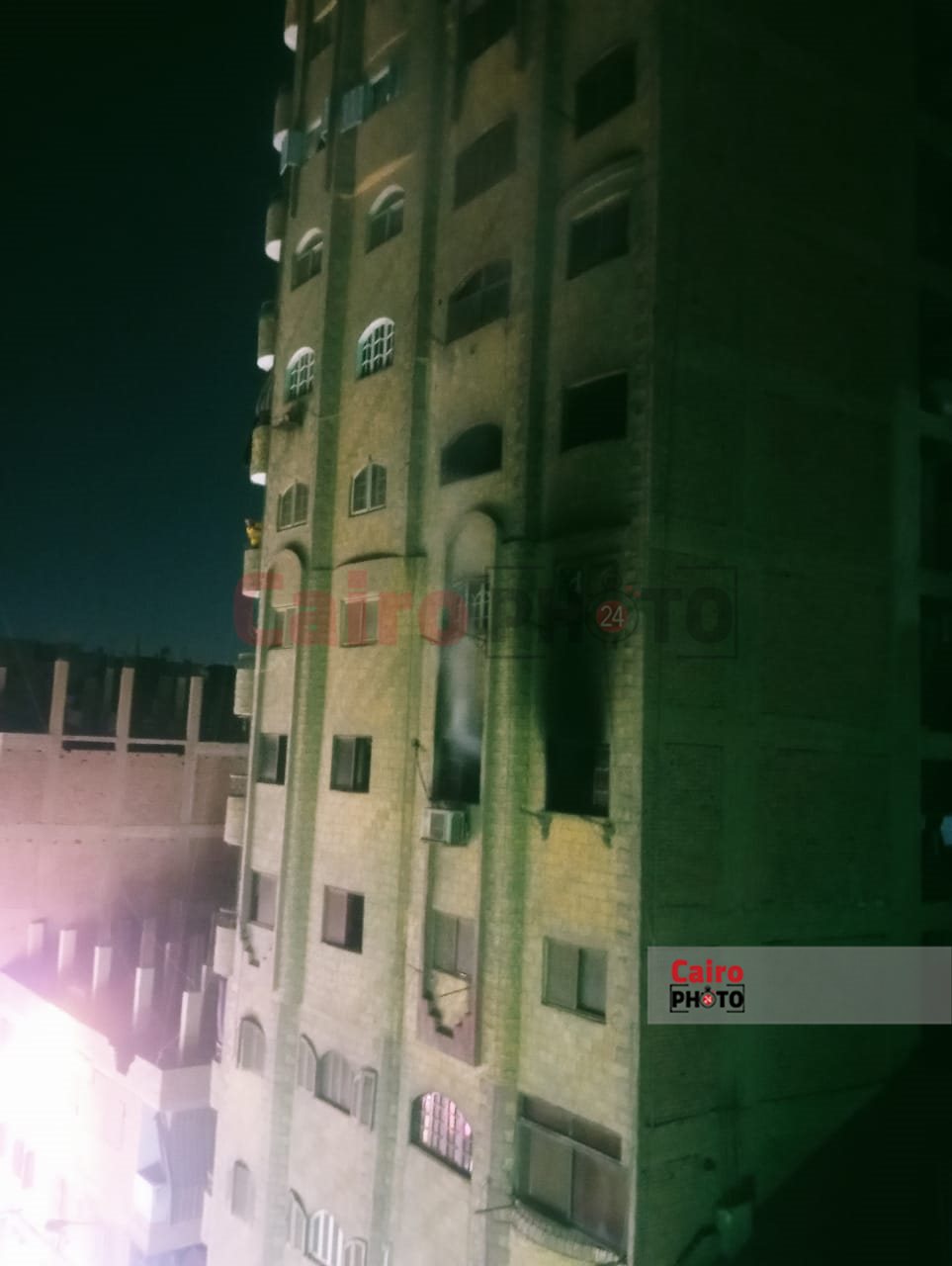 حريق الطوابق فيصل