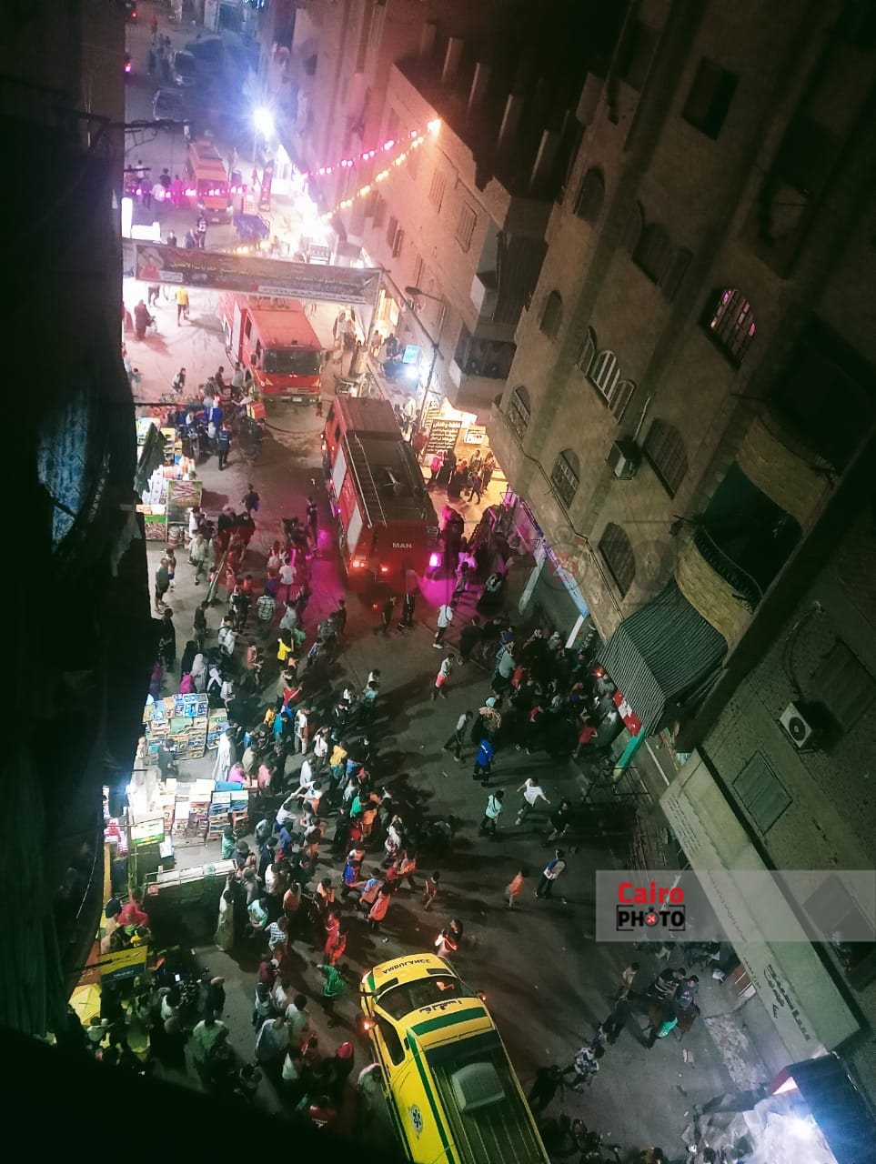 حريق الطوابق فيصل