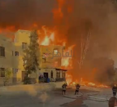 جانب من الحريق 1 