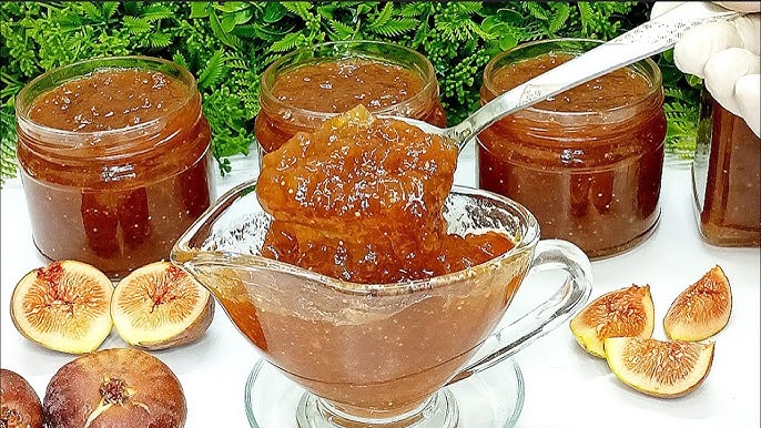 طريقة عمل مربى التين مثل الجاهزة