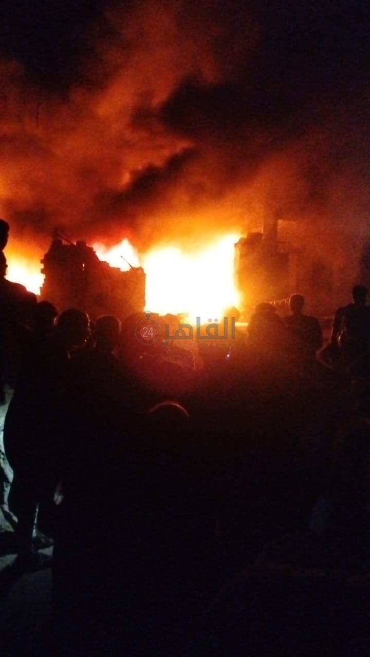 السيطرة على حريق مصنع تنر بالمنوفية.. ومصدر: غير مرخص