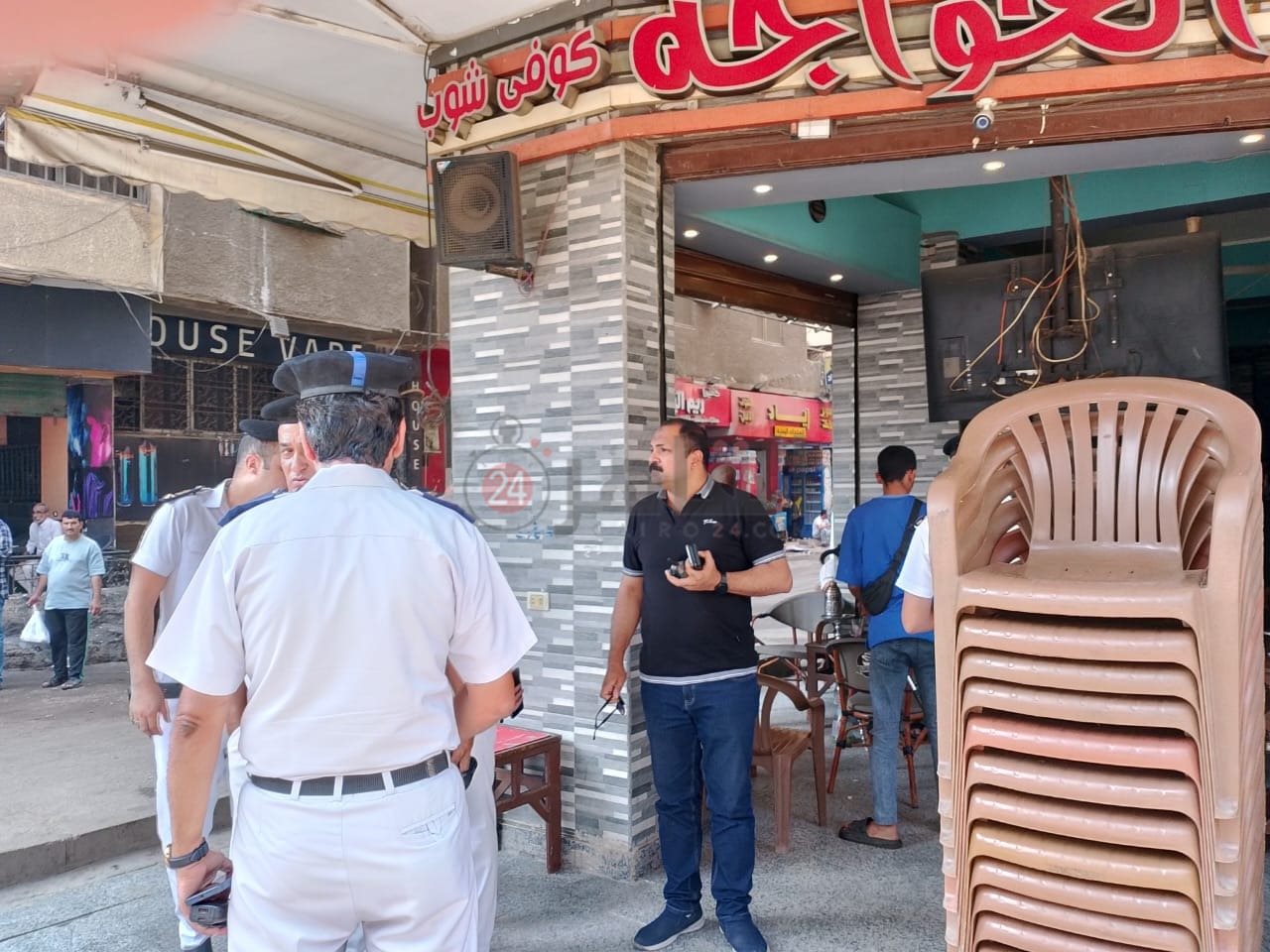 حملة حي بولاق الدكرور لإخلاء شارع العشرين 