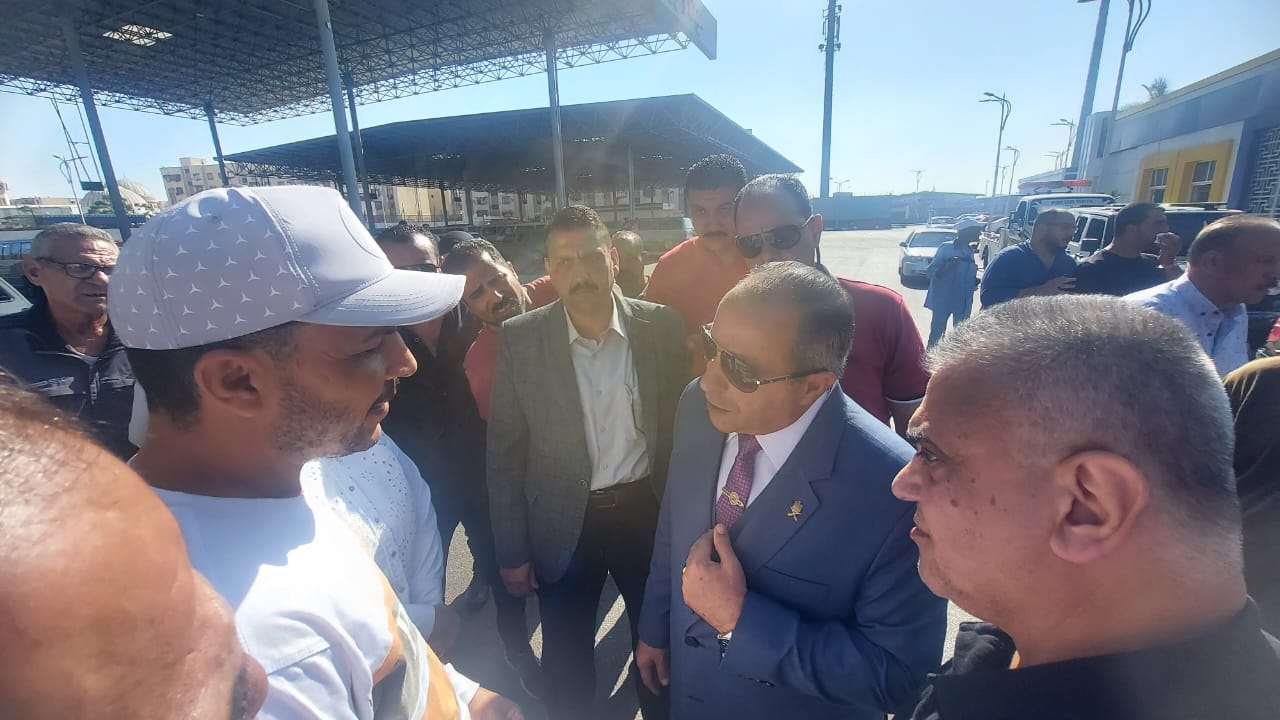 الميناء البري ببورسعيد 