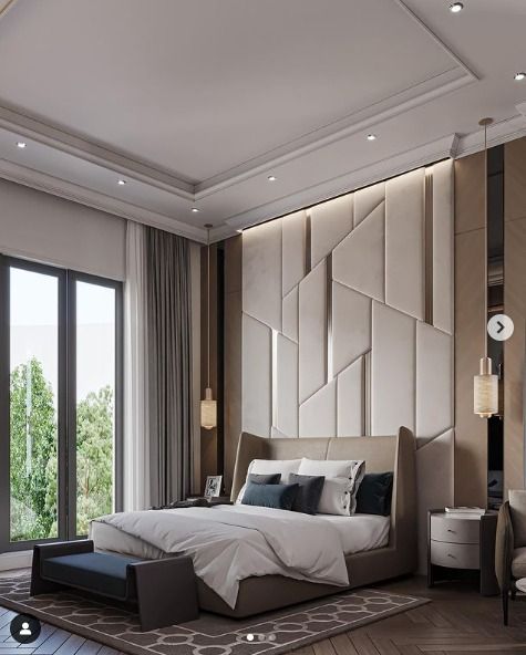 غرف نوم كلاسيك مودرن