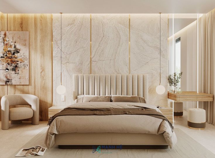 غرف نوم كلاسيك مودرن