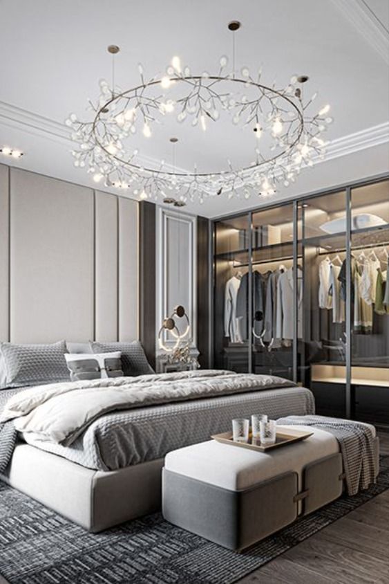 غرف نوم كلاسيك مودرن