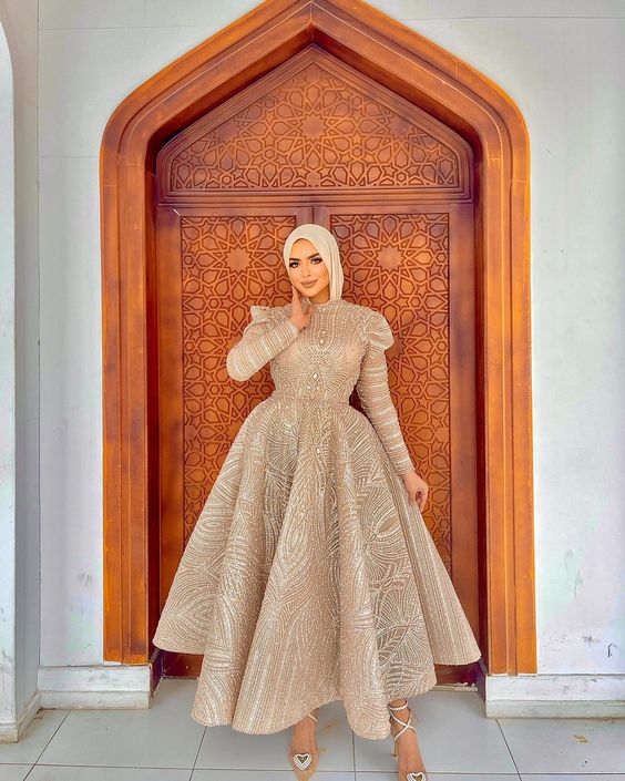 فساتين سواريه بسيطة وشيك للمحجبات