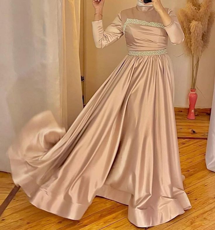 فساتين سواريه بسيطة وشيك للمحجبات