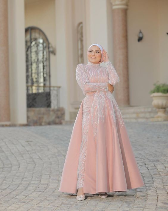 فساتين سواريه بسيطة وشيك للمحجبات