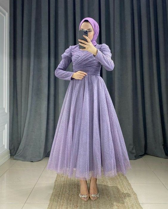 فساتين سواريه بسيطة وشيك للمحجبات