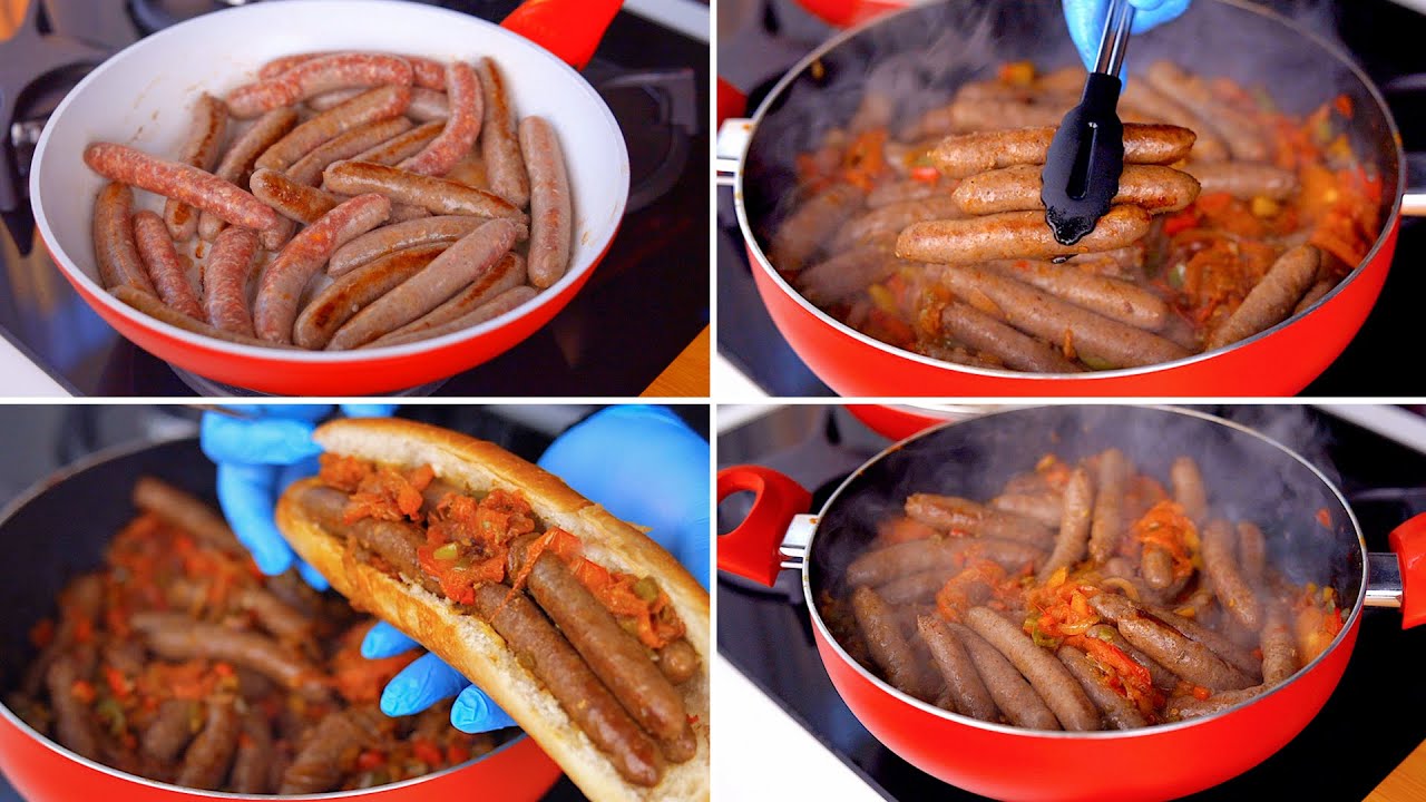 طريقة عمل السجق المشوي على الطريقة الإيطالية