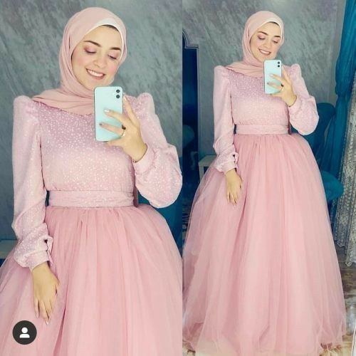 فساتين بنات كبار محجبات