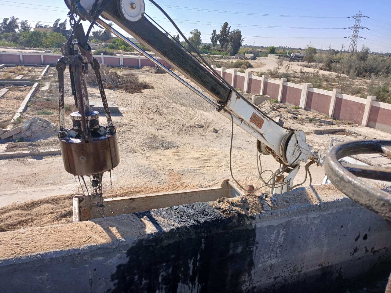 تطهير محطات الصرف الصحي