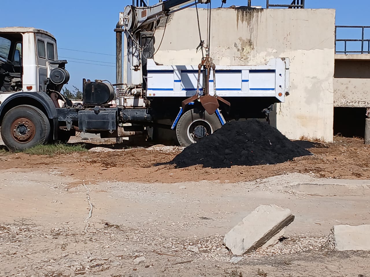 تطهير محطات الصرف الصحي