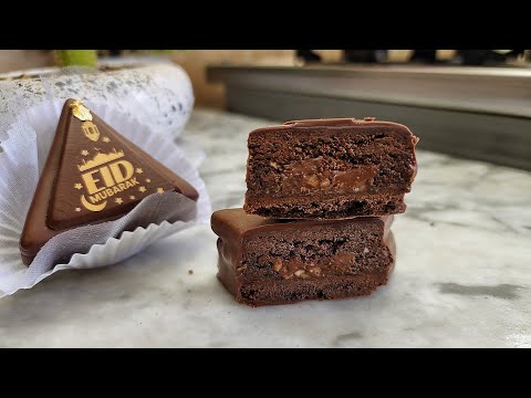 طريقة عمل كرانشي شوكليت بالكراميل