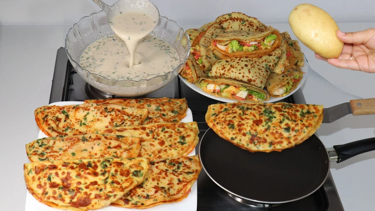 طريقة عمل الفطيرة بالبطاطس بخطوات بسيطة