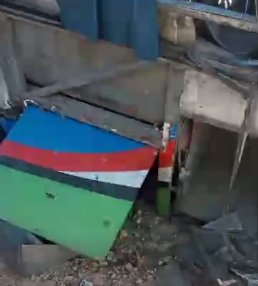 حادث انقلاب أتوبيس نقل عام بالطريق الدولي بالإسكندرية