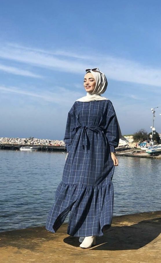 فساتين محجبات خروج كاجوال