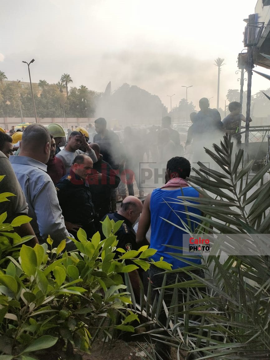 حريق مخزن عين شمس (5)