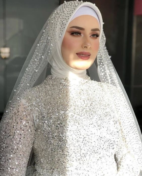 فساتين محجبات للأفراح