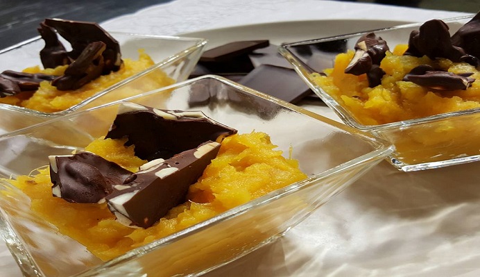 طريقة عمل البطاطا الحلوة بالشوكولاتة