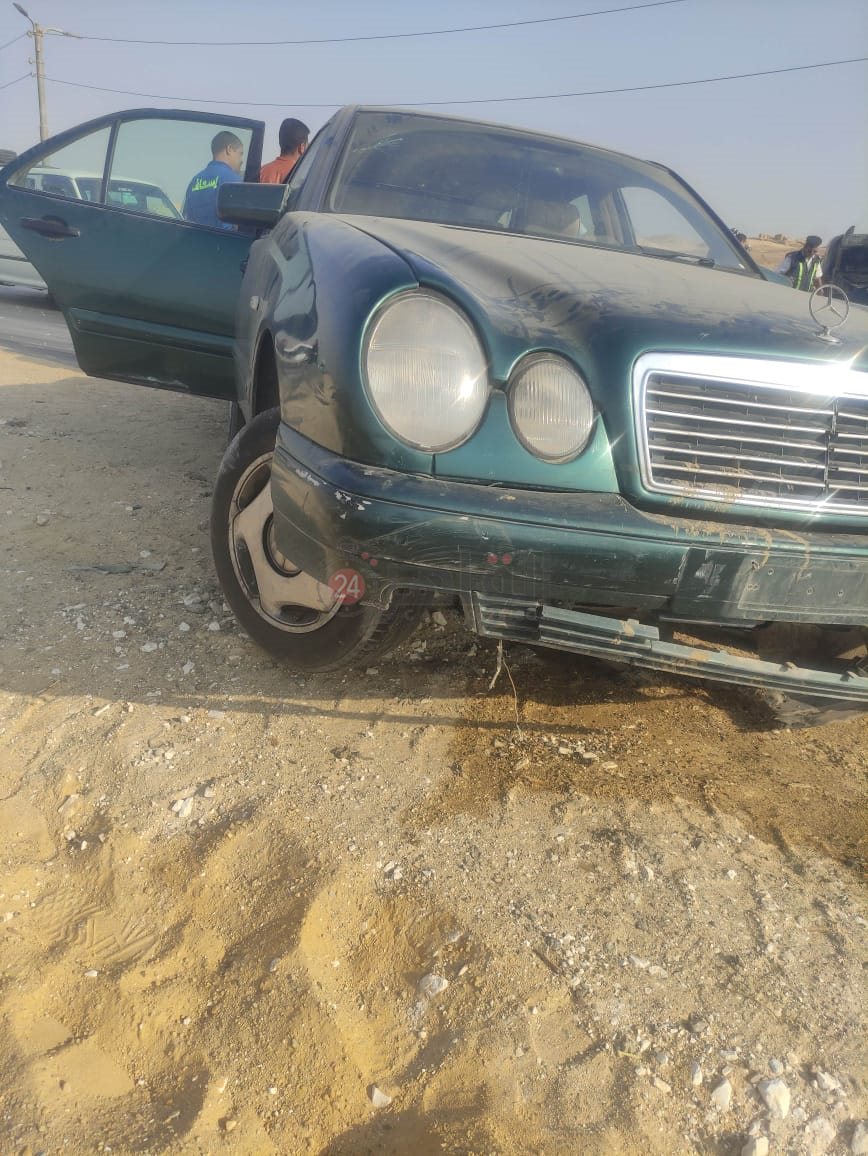 حادث طريق الفيوم القاهرة الصحراوي 