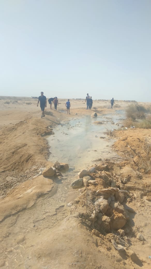 العيون الكبريتية برأس سدر 