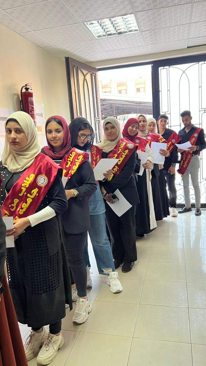 انتخابات الاتحادات الطلابية بجامعة بورسعيد 