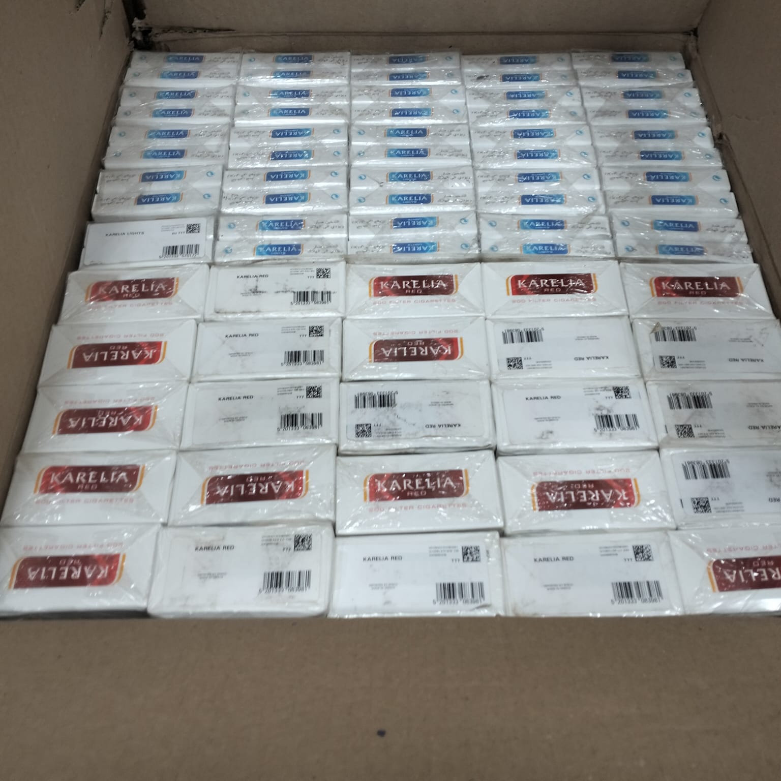 مضبوطات الحملة 