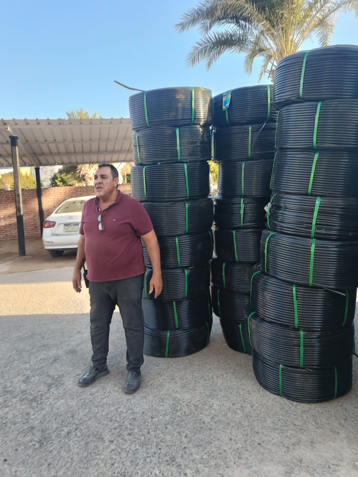 تسليم شبكات الري الحديثة للمزارعين بطور سيناء