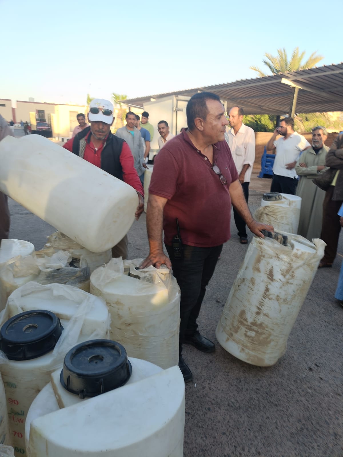 تسليم شبكات الري الحديثة للمزارعين بطور سيناء