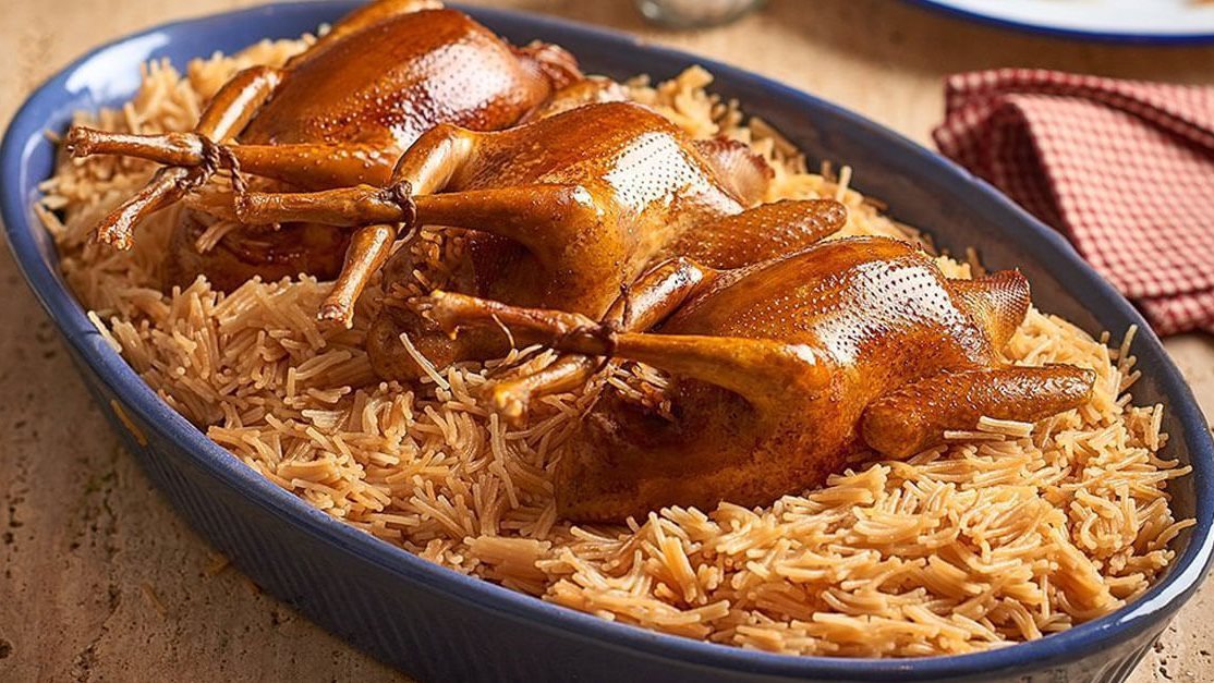 خطوات تحضير الحمام المحشي