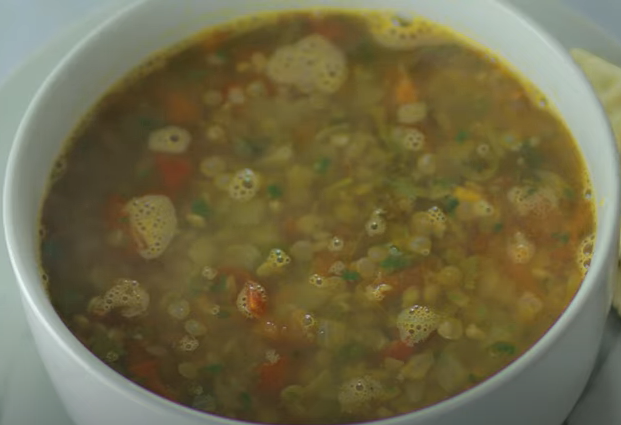 طريقة عمل شوربة العدس نادية السيد