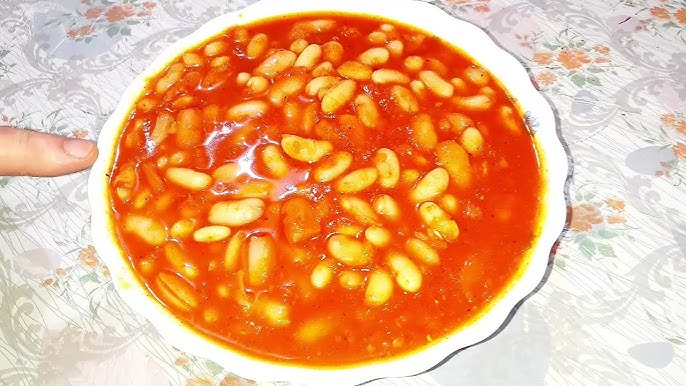 طريقة عمل الفاصوليا البيضاء بالصلصة