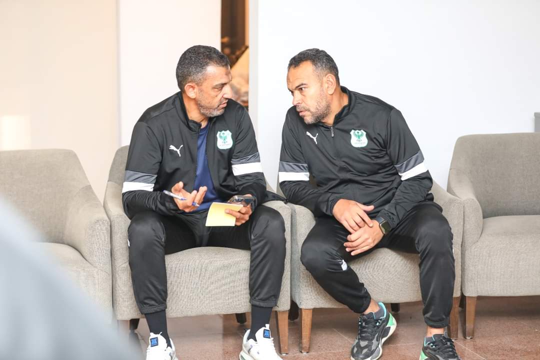 التجهيز لمباراة الكونفيدرالية 