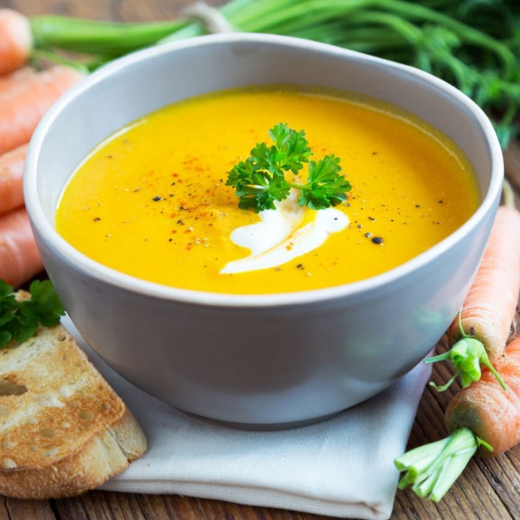 طريقة تحضير شوربة الجزر بالجنزبيل 