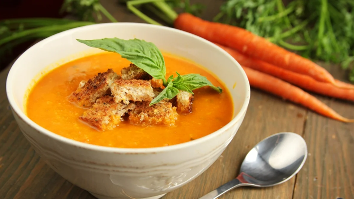 طريقة تحضير شوربة الجزر بالجنزبيل 