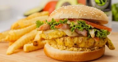 طريقة عمل برجر الفراخ ناديه السيد