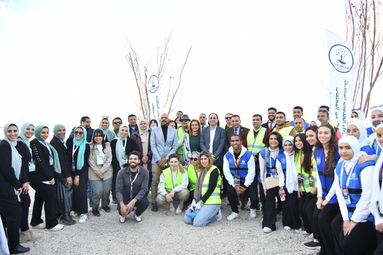 على هامش مهرجان الفيوم السينمائي الدولي.. حملة لنظافة ساحل بحيرة قارون 