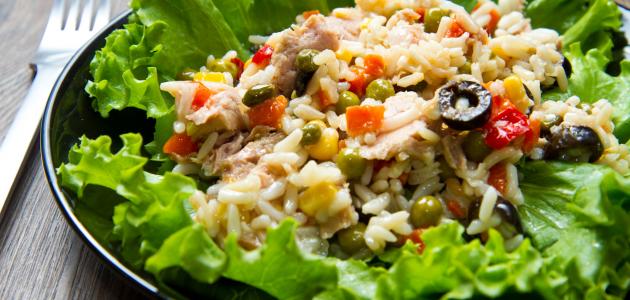 طريقة عمل سلطة أرز بوصفة موفرة