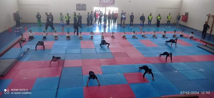 إيقاد شعلة أولمبياد المحافظات الحدودية بطور سيناء 