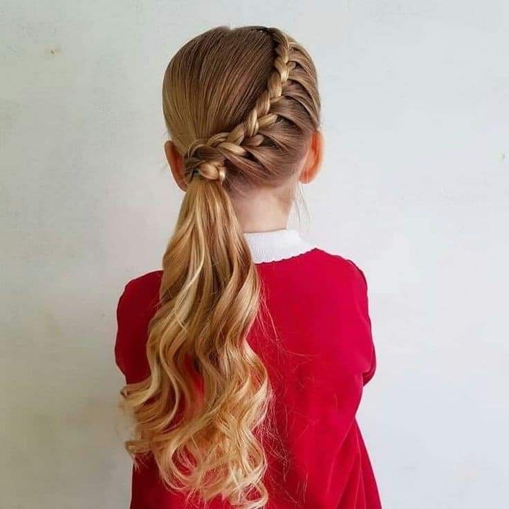 تسريحات شعر للأطفال سهلة جدا للمدرسة