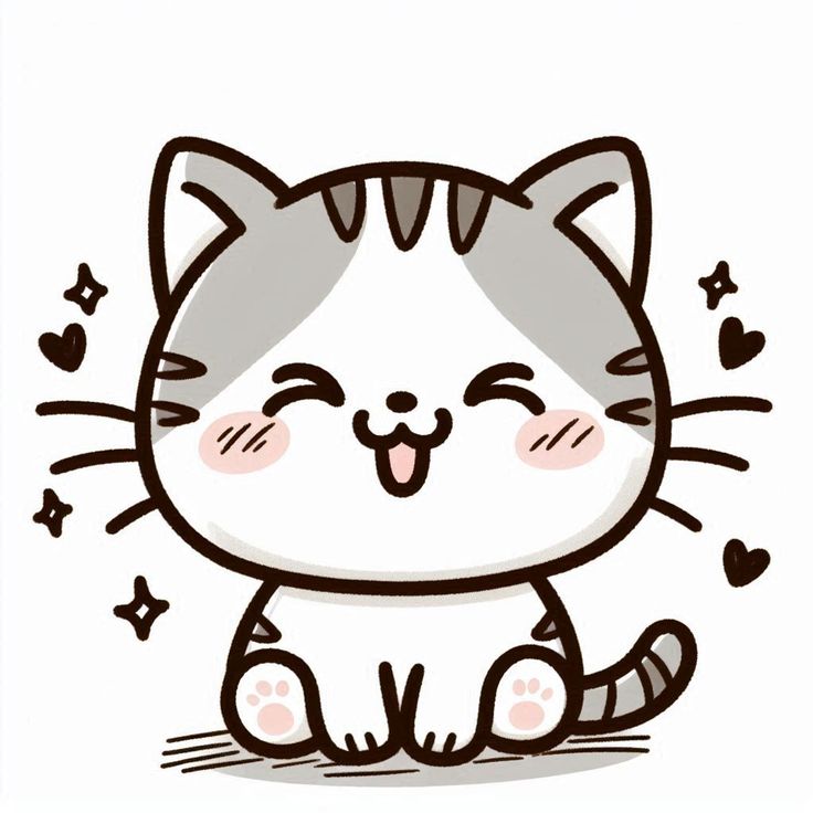 رسم قطة كيتي