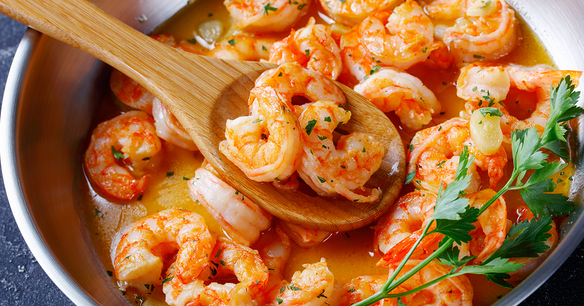 طريقة عمل الجمبري