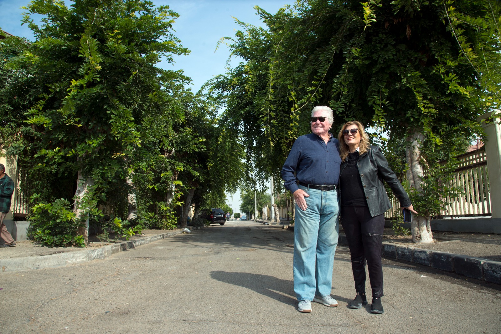 زيارة حسين فهمي وزوجته لمدينة الإسماعيلية (8)