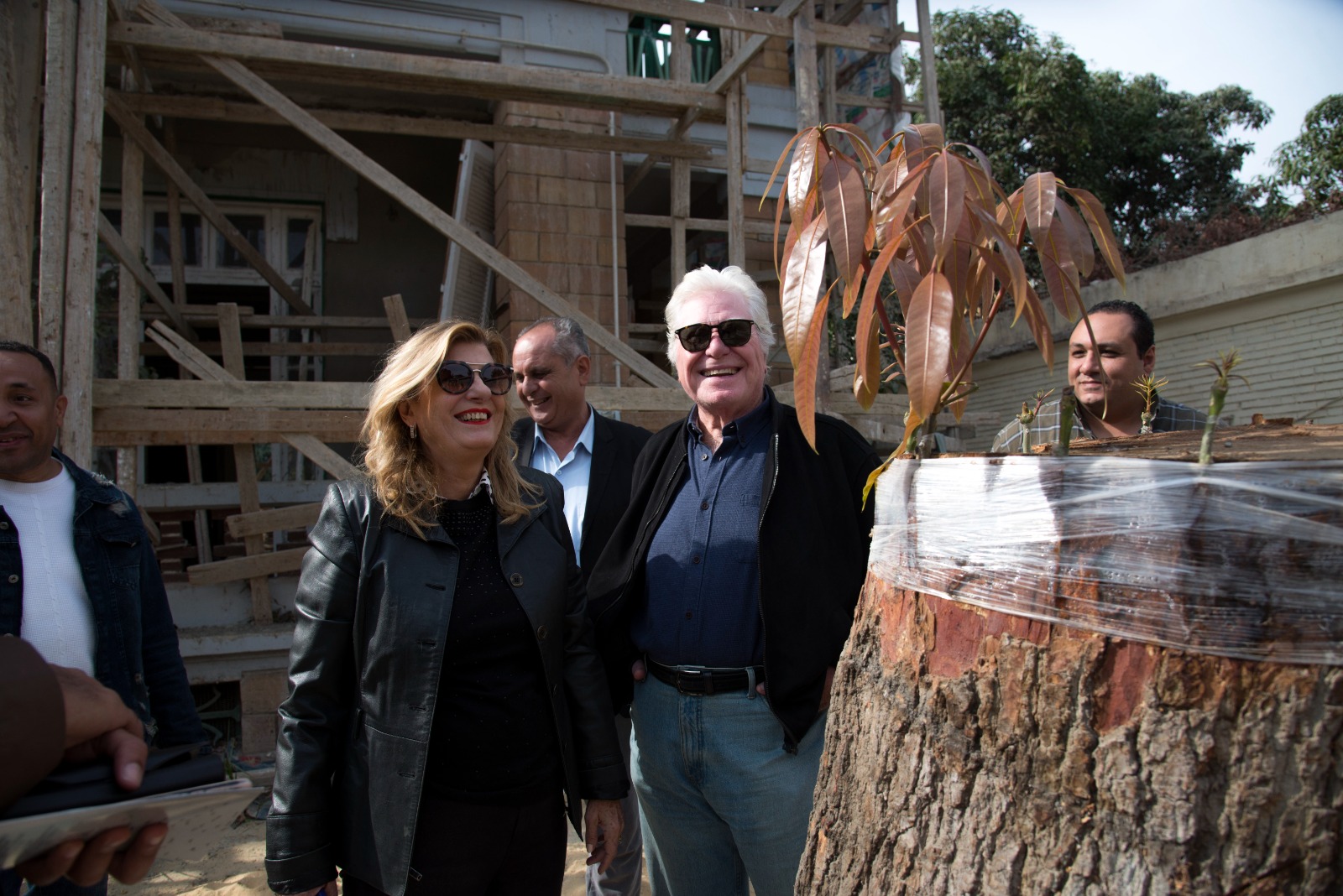 زيارة حسين فهمي وزوجته لمدينة الإسماعيلية (9)