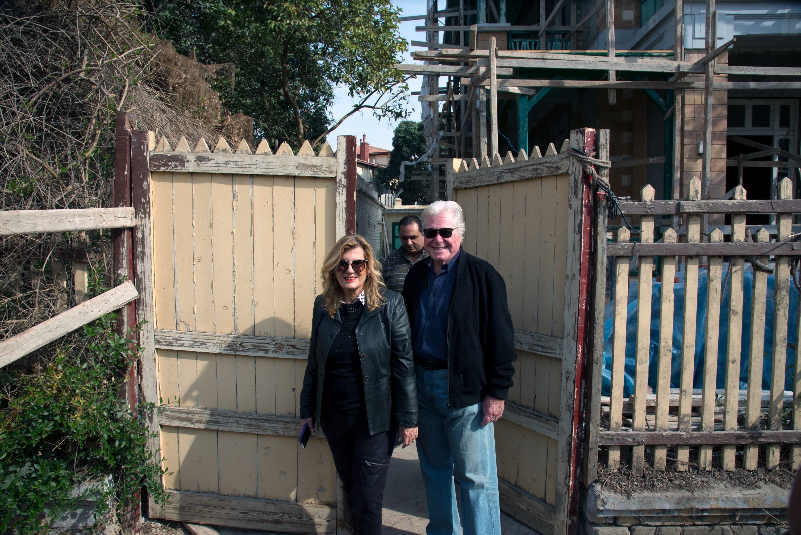 زيارة حسين فهمي وزوجته لمدينة الإسماعيلية (11)