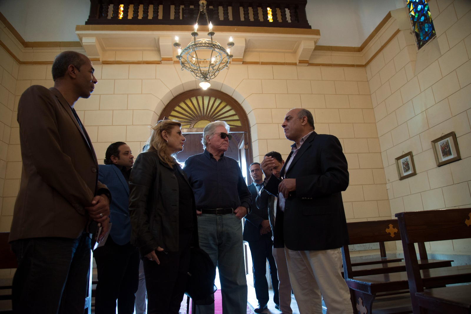 زيارة حسين فهمي وزوجته لمدينة الإسماعيلية (18)